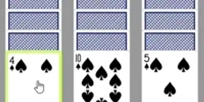 Online Spider Solitaire by Aidan Bell gameplay