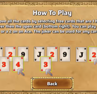 3 Pyramid Tripeaks Gameplay Images 2