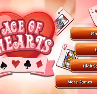 Ace of Hearts Solitaire Gameplay Images 1