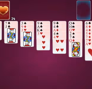 Ace of Hearts Solitaire Gameplay Images 2