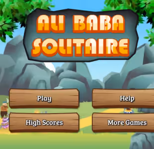 Ali Baba Solitaire Card Game Classic Gameplay Images 1
