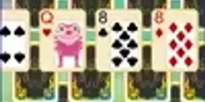 Alien Card Pyramid Solitaire gameplay