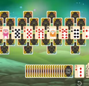 Alien Card Pyramid Solitaire Gameplay Images 3