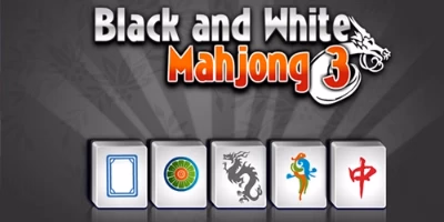  Black and White Mahjong 3 