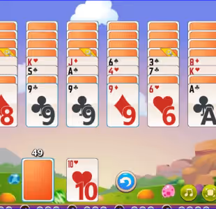 Bunny Solitaire Gameplay Images 3