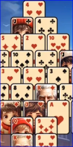 play Christmas Pyramid Solitaire for free