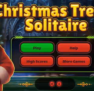 Christmas Pyramid Solitaire Gameplay Images 1