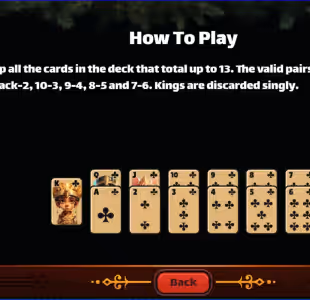 Christmas Pyramid Solitaire Gameplay Images 2