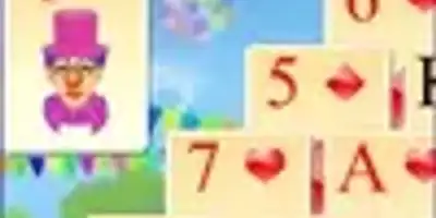 Circus Pyramid Solitaire Game gameplay