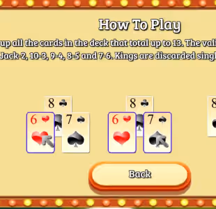 Circus Pyramid Solitaire Game Gameplay Images 2