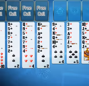 Classic Freecell Solitaire Gameplay Images 2