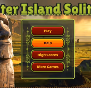 Easter Island Tripeaks Solitaire Gameplay Images 1