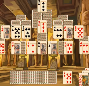 Pyramid Solitaire Card Pairing Gameplay Images 3