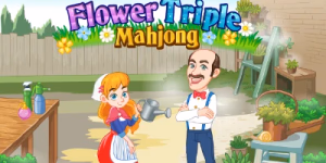 play Flower Triple Mahjong for free
