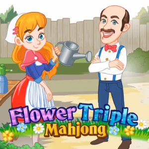 play Flower Triple Mahjong for free