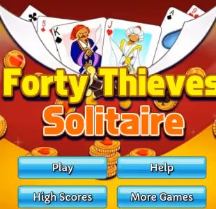 Forty Thieves Solitaire Classic Gameplay Images 1