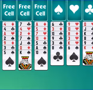 Free Cell Gameplay Images 3