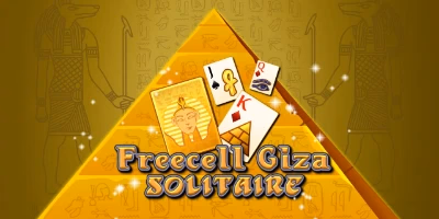 play Freecell Giza Pyramid Solitaire for free