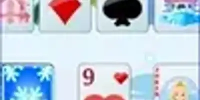 Frozen Castle Solitaire gameplay