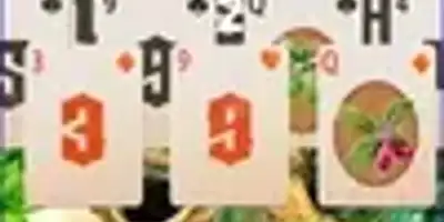Jungle Pyramid Solitaire gameplay