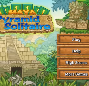 Maya Pyramid Solitaire Gameplay Images 1