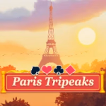 play Paris Tripeaks for free