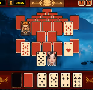 Pyramid Solitaire Ancient China Gameplay Images 2