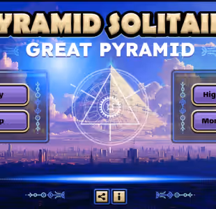 Pyramid Solitaire Great Pyramid Gameplay Images 1