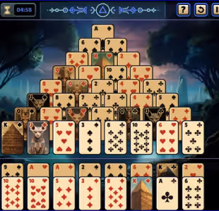 Pyramid Solitaire Great Pyramid Gameplay Images 3