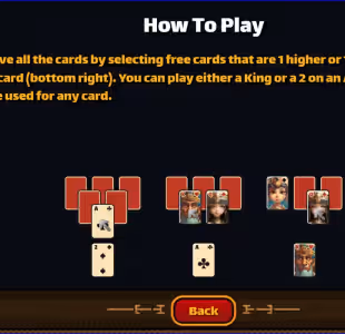 Pyramid Tripeaks Gameplay Images 2