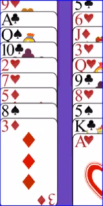 play Queenie Solitaire Card Game for free