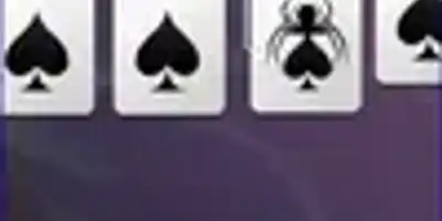 Spider Solitaire 1 suit gameplay