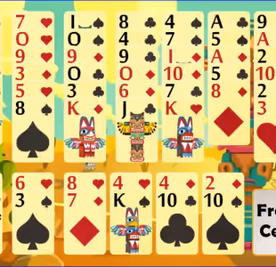 Totem Solitaire Pyramid Gameplay Images 3