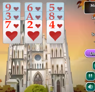 Tower of Hanoi Card Solitaire Puzzle Gameplay Images 3
