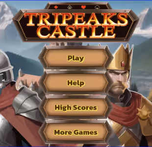 Tripeaks Castle Solitaire Gameplay Images 1