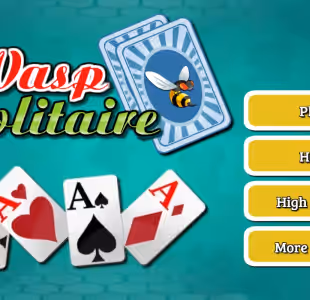 Wasp Solitaire Card Game Gameplay Images 1