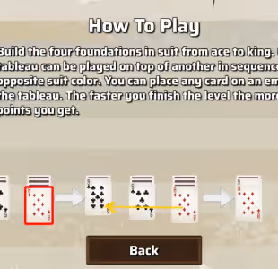 Wild West Solitaire Gameplay Images 2