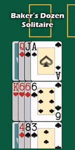 play Baker's Dozen Solitaire for free