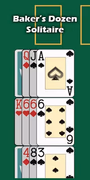 play Baker's Dozen Solitaire for free