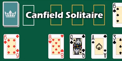play CANFIELD SOLITAIRE for free