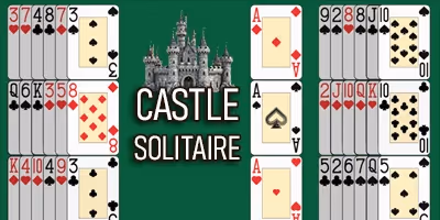 play BELEAGUERED CASTLE SOLITAIRE for free