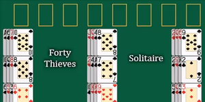 play Forty-Thieves Solitaire for free