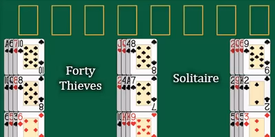 play Forty Thieves Solitaire for free
