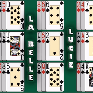 play La Belle Lucie Solitaire for free