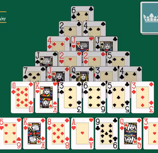 PYRAMID SOLITAIRE Gameplay Images 1
