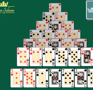 PYRAMID SOLITAIRE Gameplay Images 3