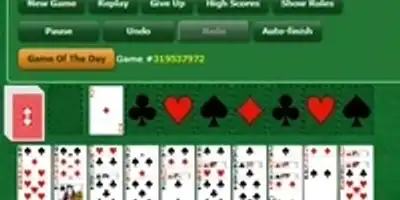 Forty-Thieves Solitaire GreenFelt gameplay