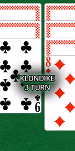 play Klondike Solitaire Three Turn by Green Felt for free