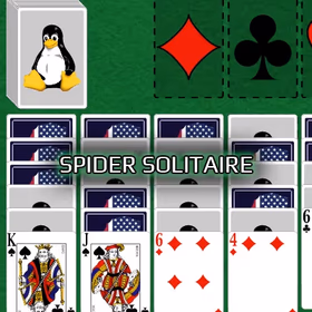 SPIDER SOLITAIRE BY GREEN FELT