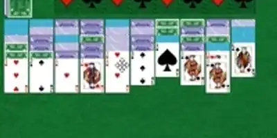 SPIDER SOLITAIRE TWO SUITS gameplay